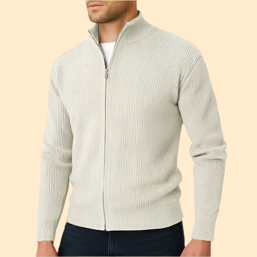 Full-Zip Cardigan Sweater