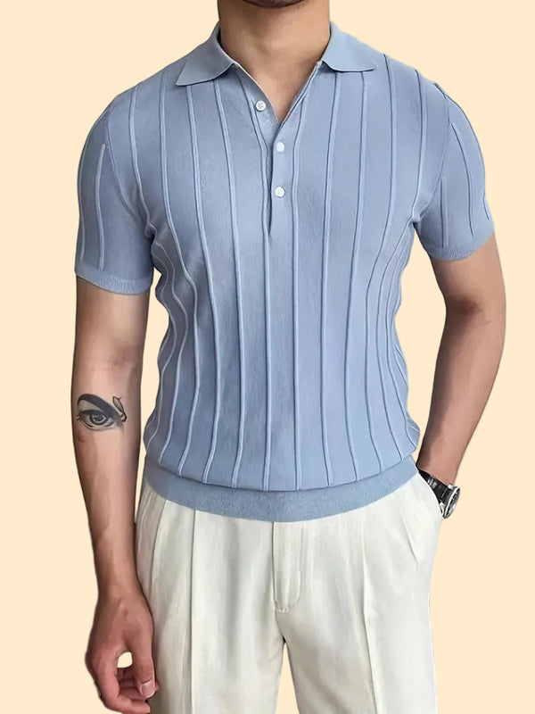 Casual Elegance Striped Shirt
