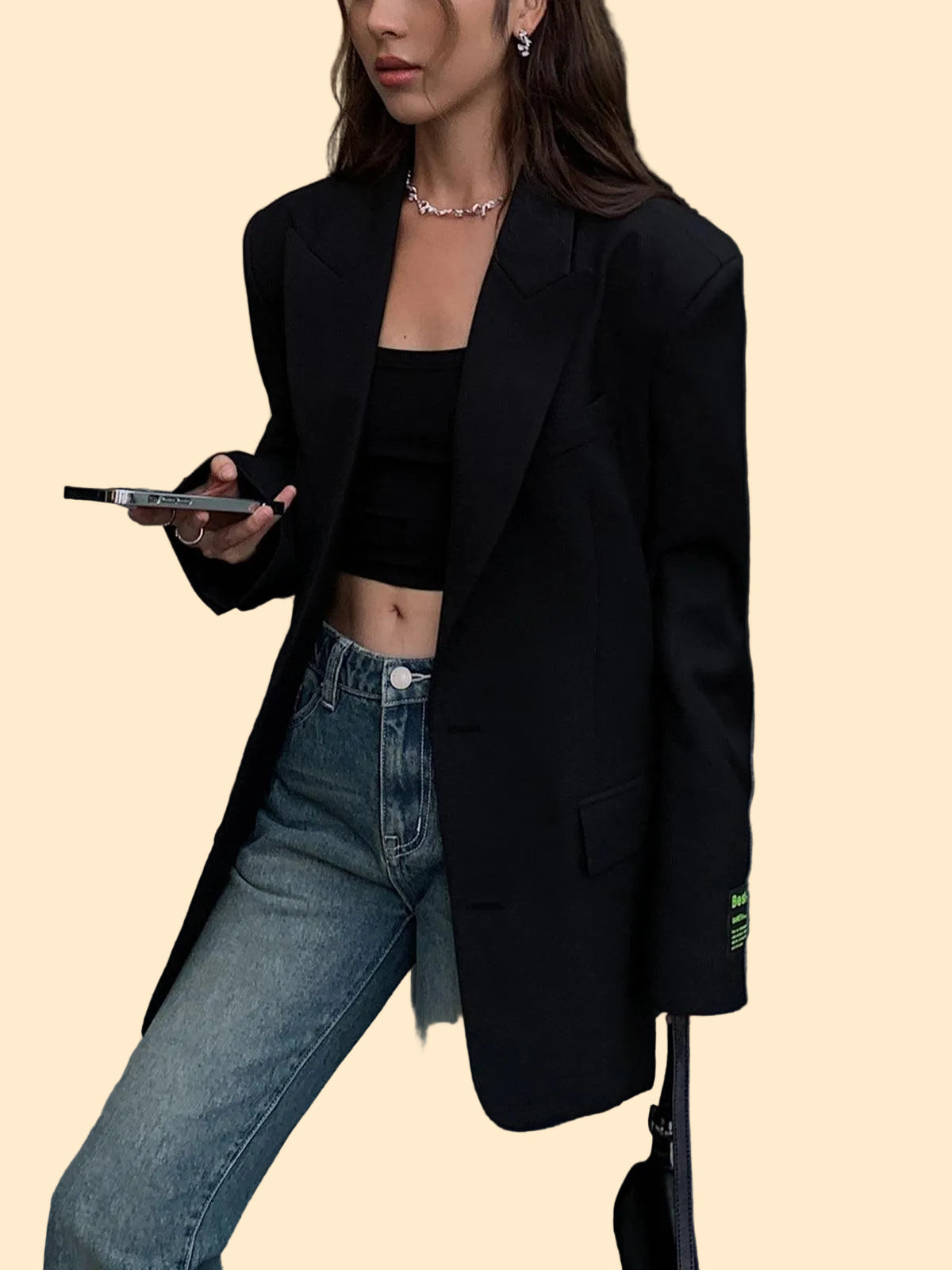 Oversized Blazer Jurk