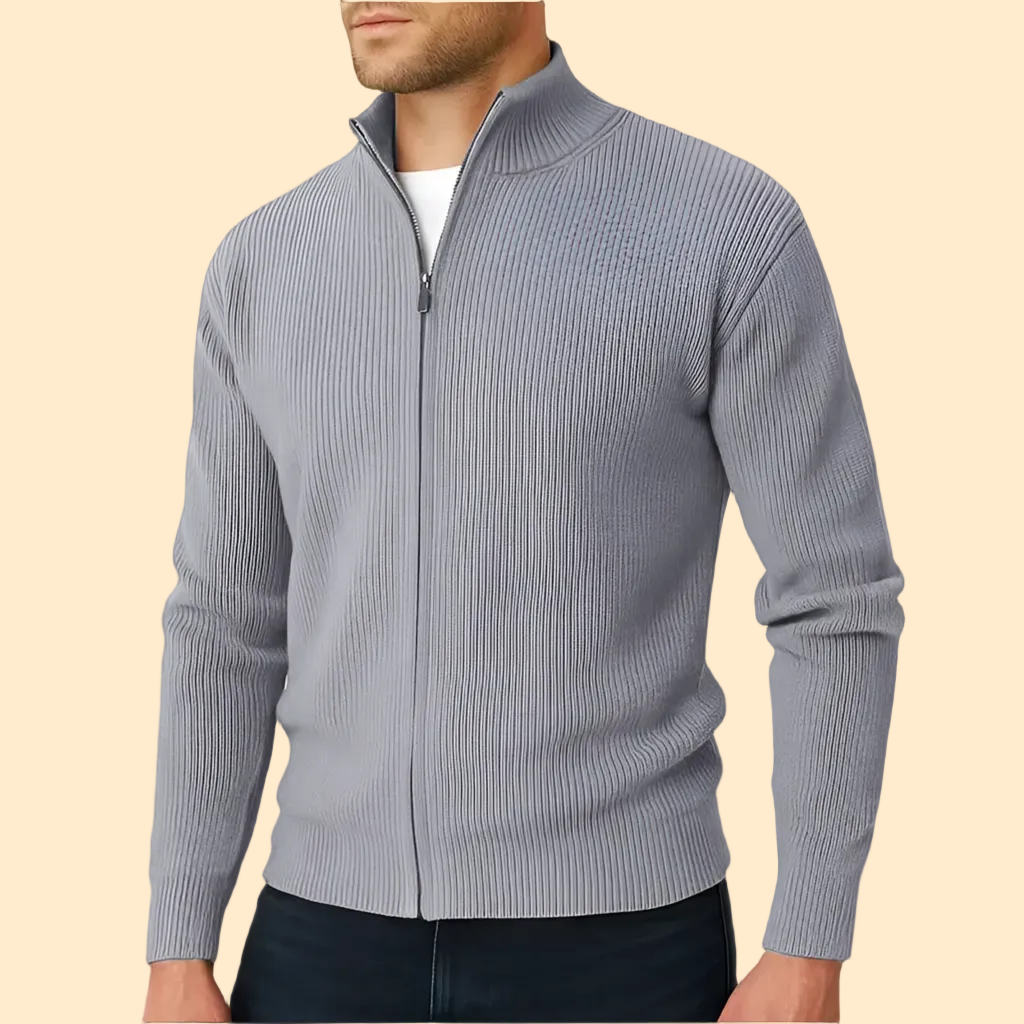 Full-Zip Cardigan Sweater