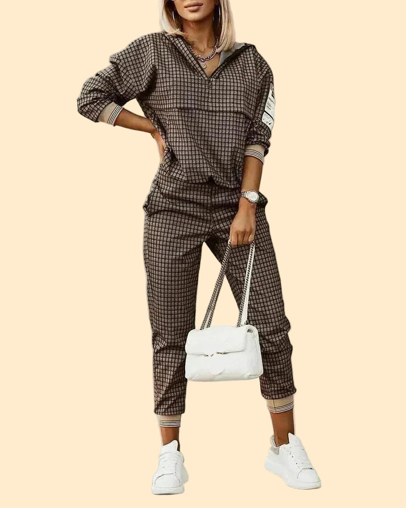 Premium Joggingpak – Luxe Comfortabel Huispak voor Vrouwen