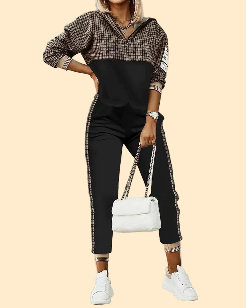 Premium Joggingpak – Luxe Comfortabel Huispak voor Vrouwen