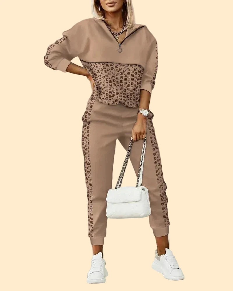 Premium Joggingpak – Luxe Comfortabel Huispak voor Vrouwen