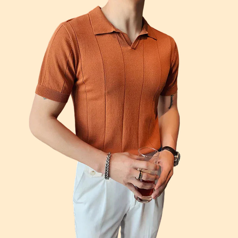 Smooth Silk Blend Polo