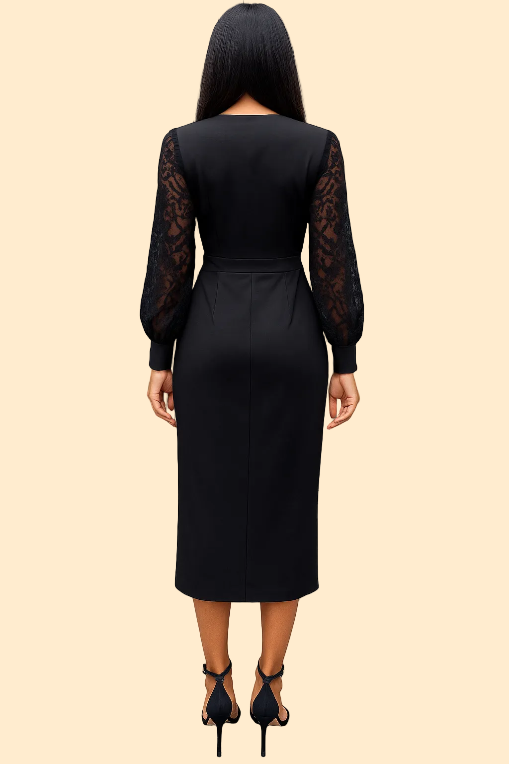 Elegante Midi Jurk