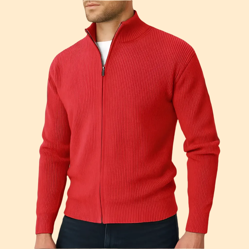 Full-Zip Cardigan Sweater
