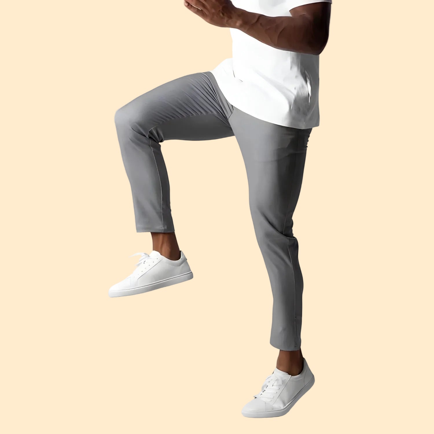 Wrinkle-Free Modern Mobility Trousers