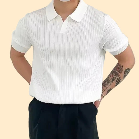 Muscle Fit Knit Polo