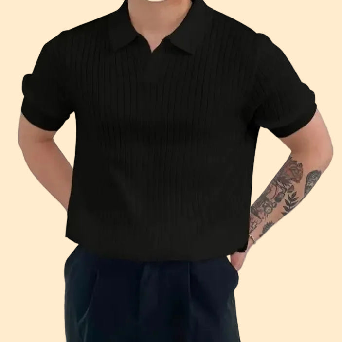 Muscle Fit Knit Polo