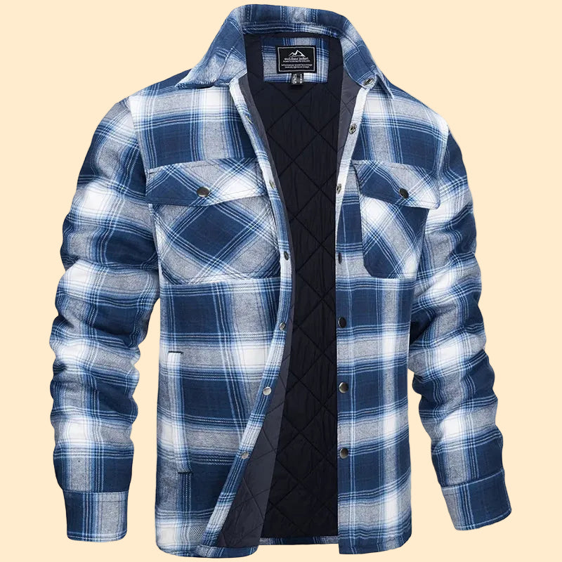 Heren Overshirt met Ruitpatroon