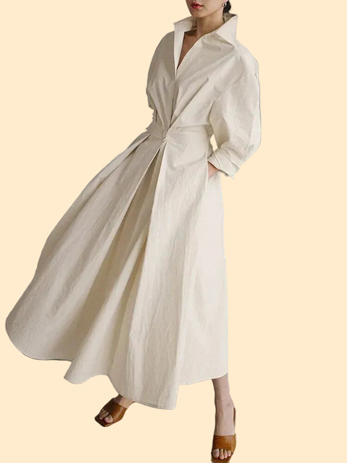 Structured and Elegant Women’s Maxi Dress