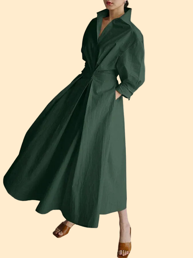 Structured and Elegant Women’s Maxi Dress