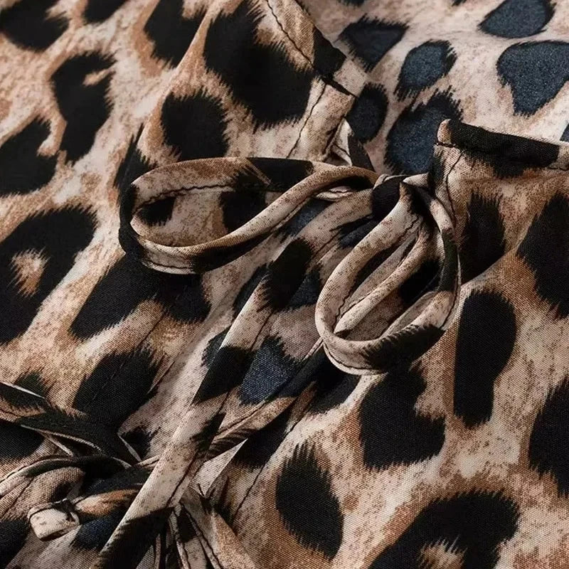 Pofmouwen Top met Strikdetail voor Dames