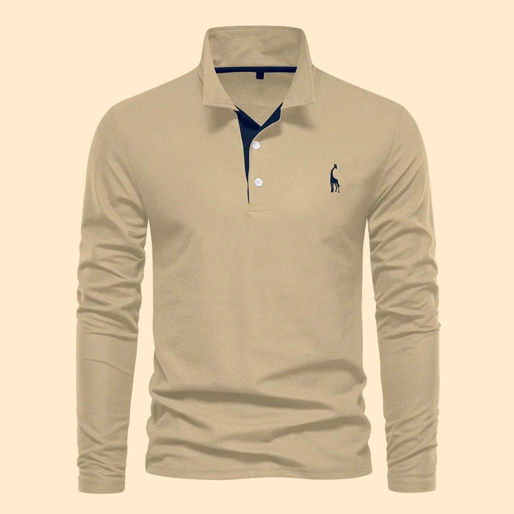 Lange Mouwen Polo Heren - Tijdloze stijl