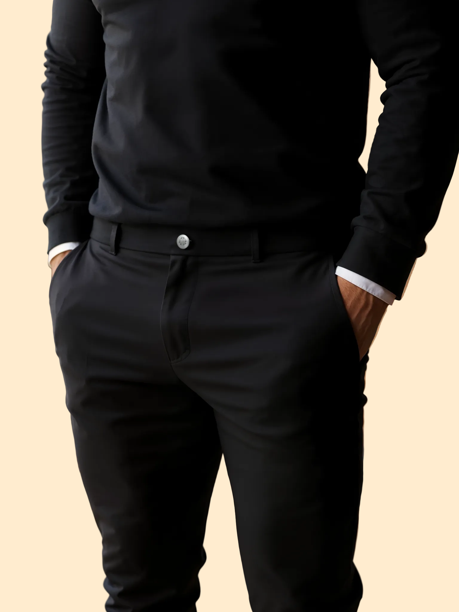 Wrinkle-Free Modern Mobility Trousers