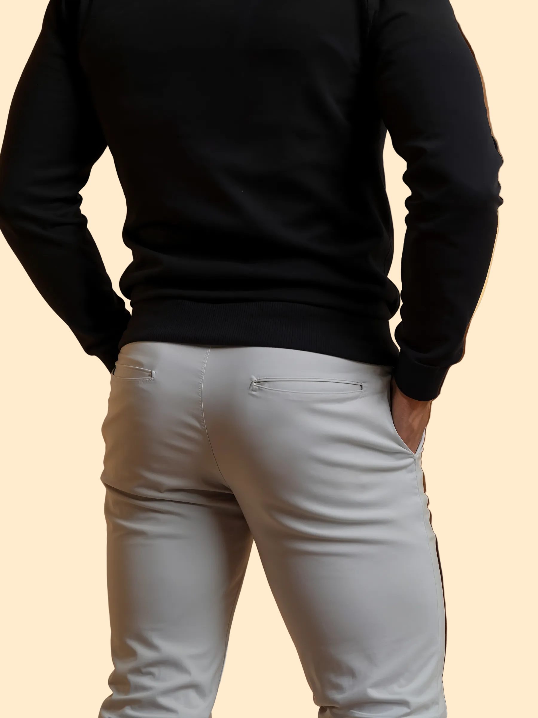 Wrinkle-Free Modern Mobility Trousers