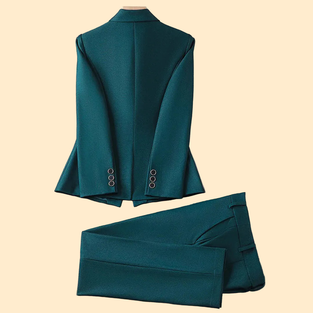 Elegante blazer en broek set