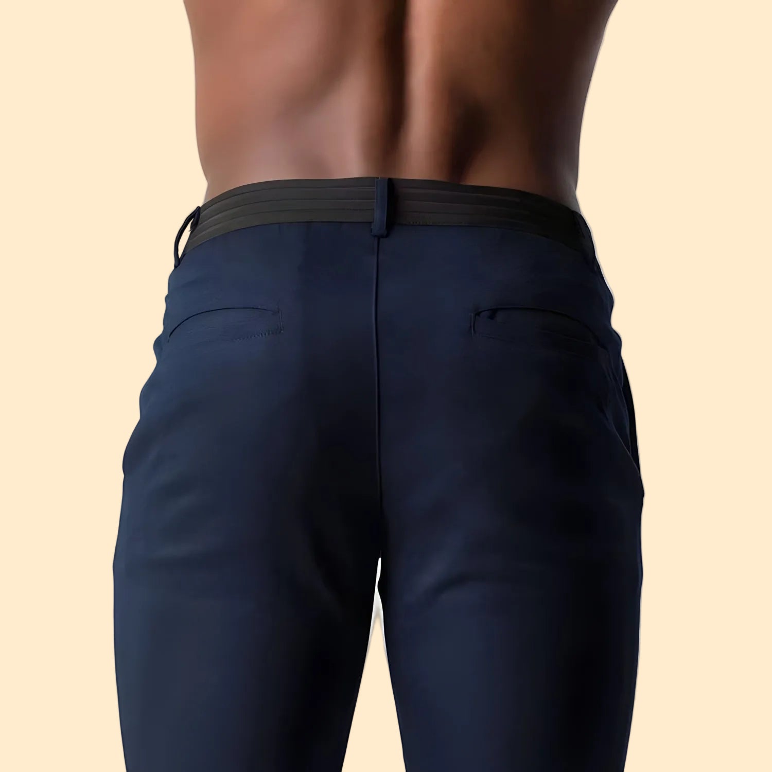 Wrinkle-Free Modern Mobility Trousers